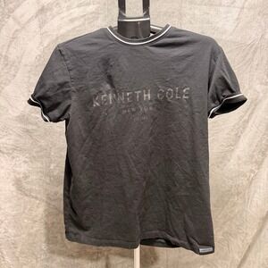 Kenneth Cole New York Mens Black Short Sleeve T Shirt Est 1983 Size Medium‎